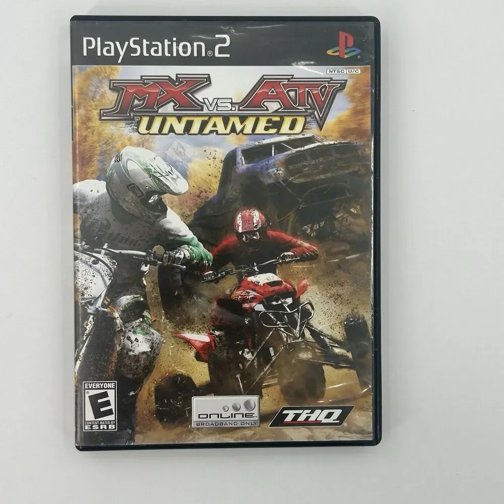 Mx Vs ATV Untamed PS2 PlayStation 2 Complete CIB Fast Shipping Tested
